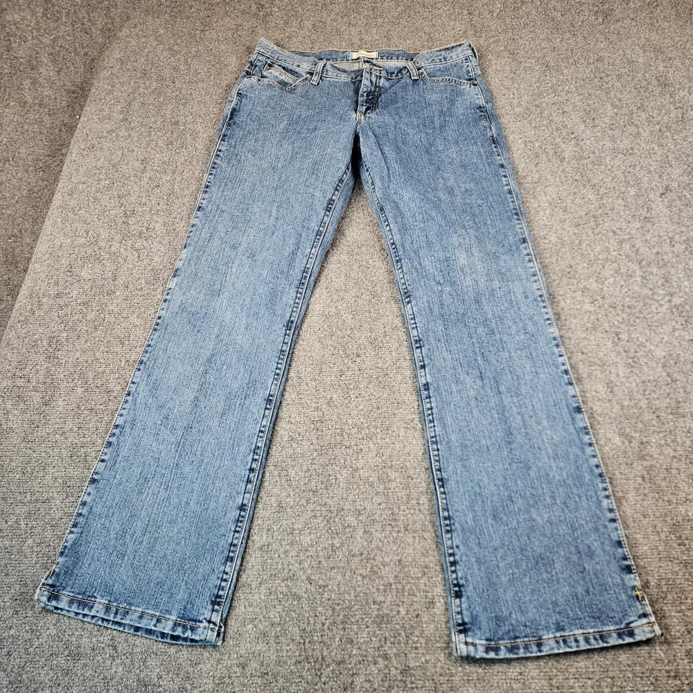 Wrangler Cash Cowgirl Cut Jeans Blue Denim Bootcut WRC10RR 11/12 x 32